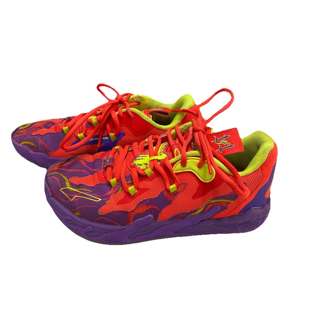 Puma Boys Sneakers Size 5.5 Not From Here 01 Of One Sport Street Wear Colorful
